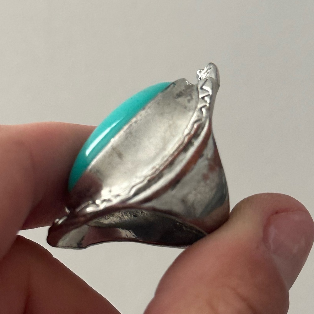 Vintage Turquoise ring - Picture 3 of 4